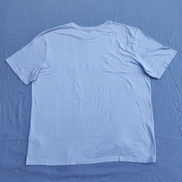 Motor Riding Theme T-shirt men's size 2XL light grey colour with graphic design - Picture 3 of 8